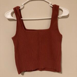 Madewell Cropped Ribbed Tank